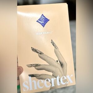 ‼️RARE‼️🎸SHEERTEX🎸🔥NWT🔥Whisper Classic Sheer Tights in Very Peri (periwinkle) S